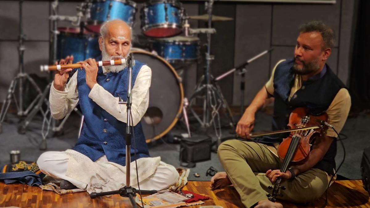 92-yr-old flautist S Hariharan to release debut album